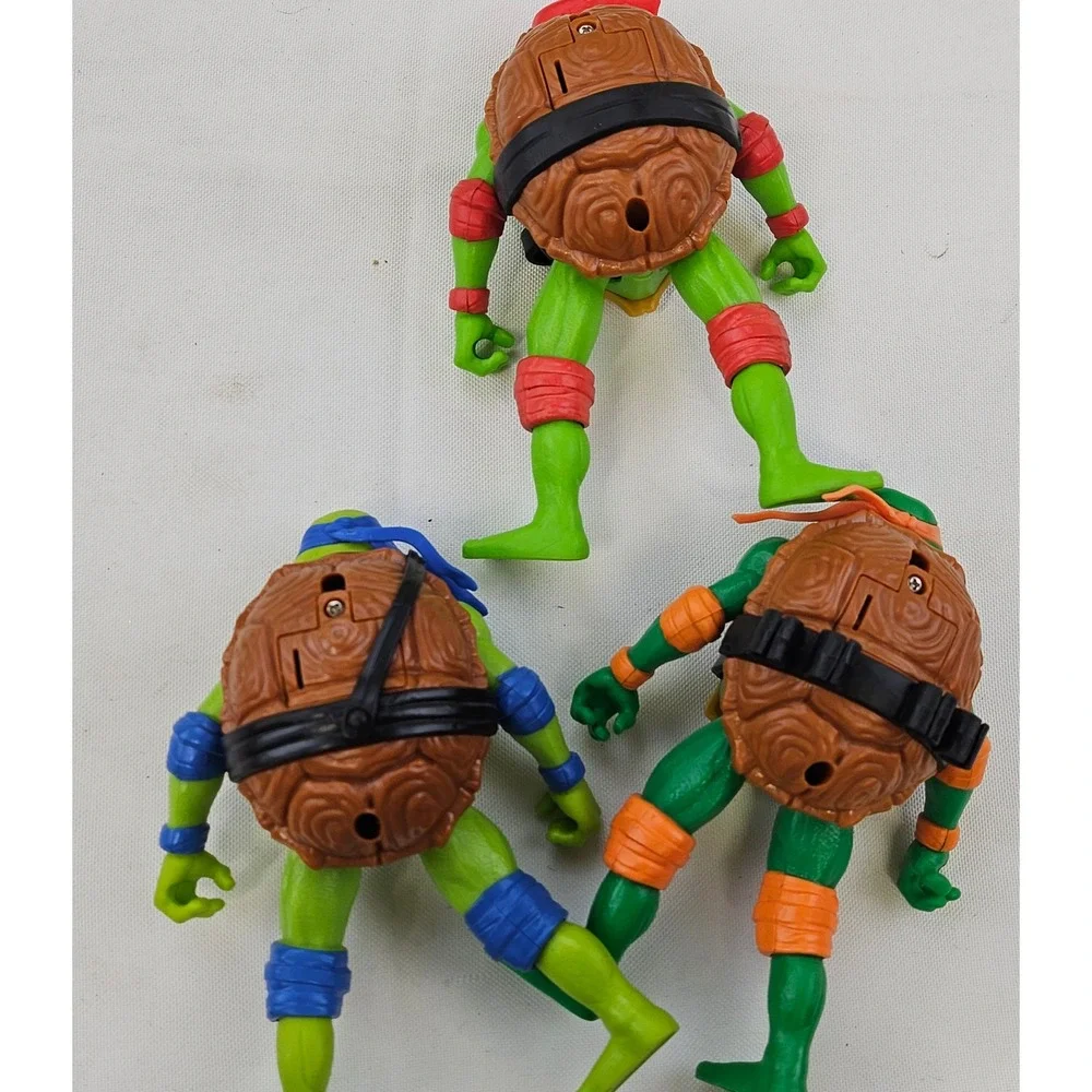 Playmates TMNT Mutant Mayhem Figure Lot Leonardo Raphael Michelangelo 2023 83350